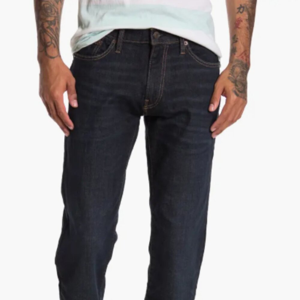 Lucky Brand Men's Straight Jeans - Deep Indigo
